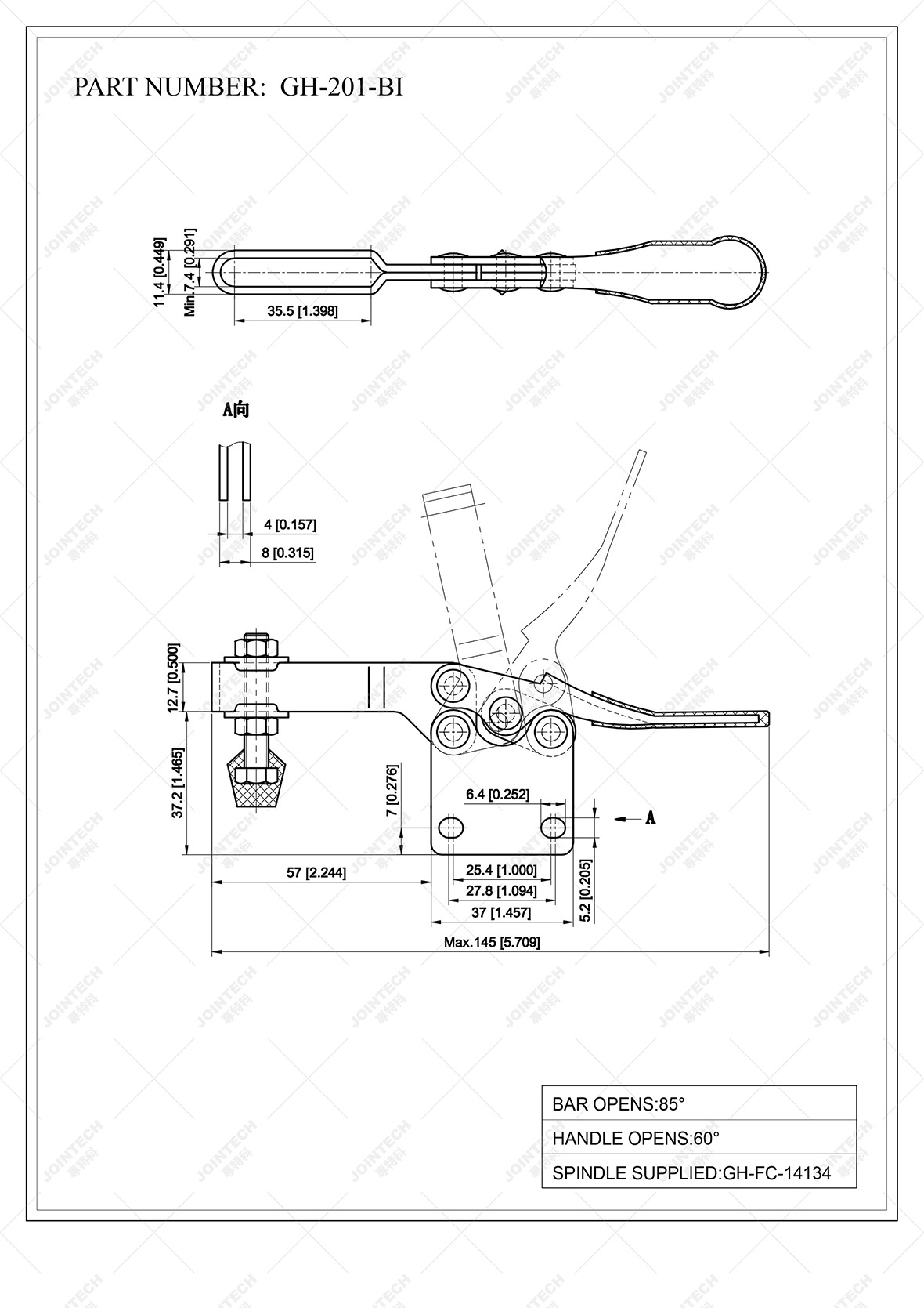 Manual Horizontal Toggle Clamp Use On SMT Products Buy Horizontal