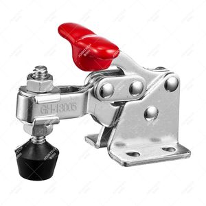 Zinc Plated Handle Hold Down Vertical Toggle Clamp