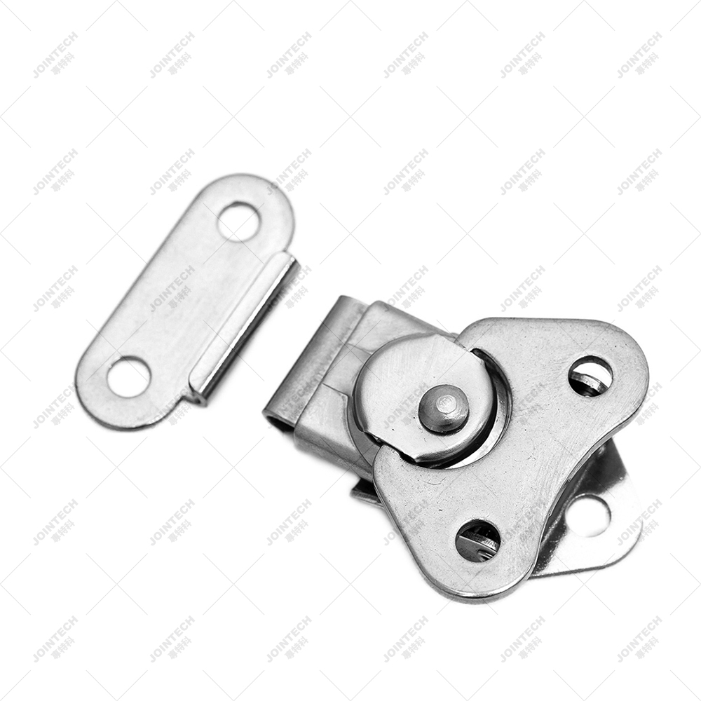 Stainless Steel Spring Loaded Toolbox Butterfly Twist Latch