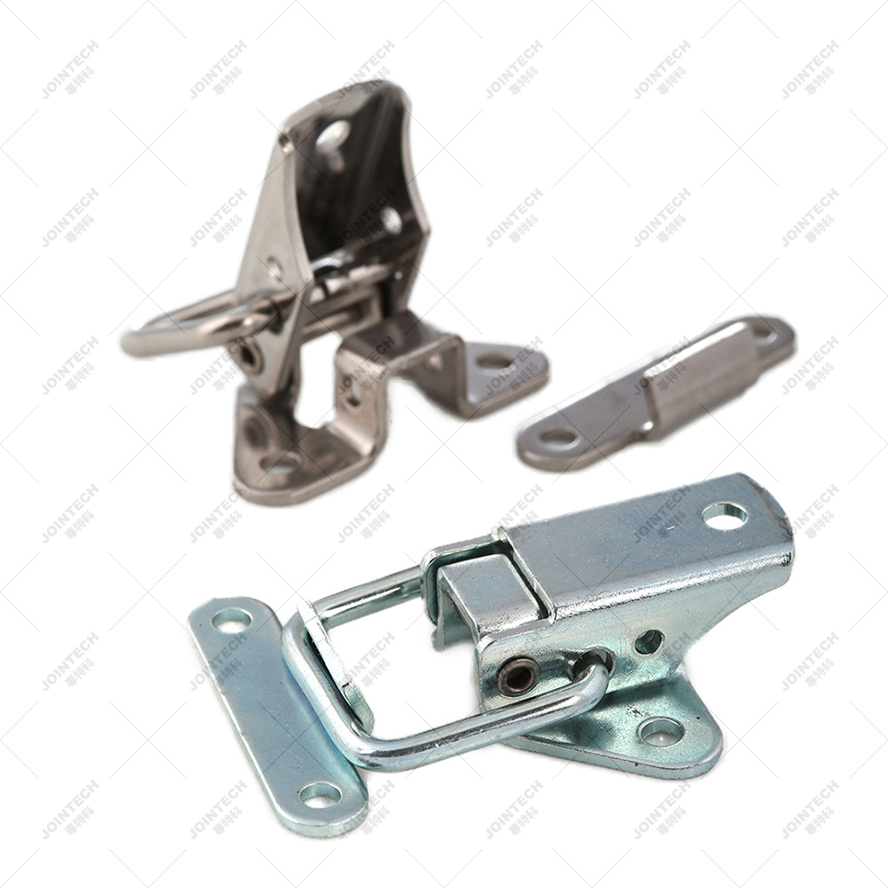 Stainless Steel Jewelry Wood Box Trunk Toggle Hasp
