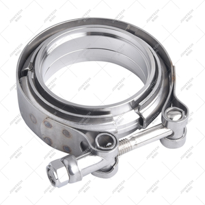 Universal Stainless Steel V Band Exhaust System Turbo Clamp