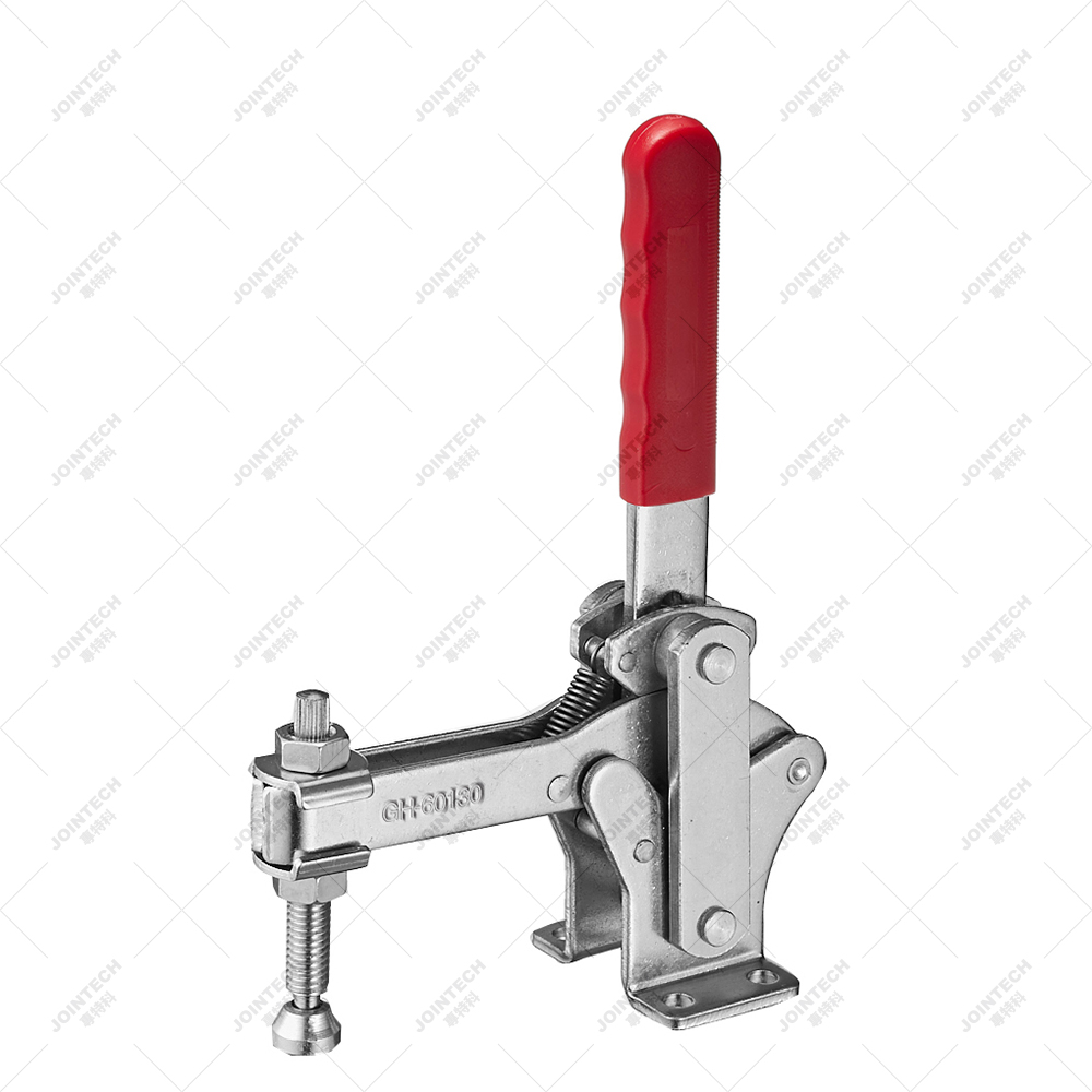 Spinning Steel Spindle Vertical Toggle Clamp Use For Inspection Jigs