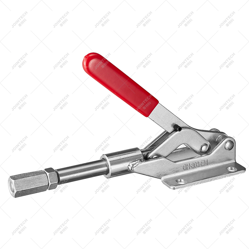 Hand Tool Flange Base Manual Push-Pull Toggle Clamp