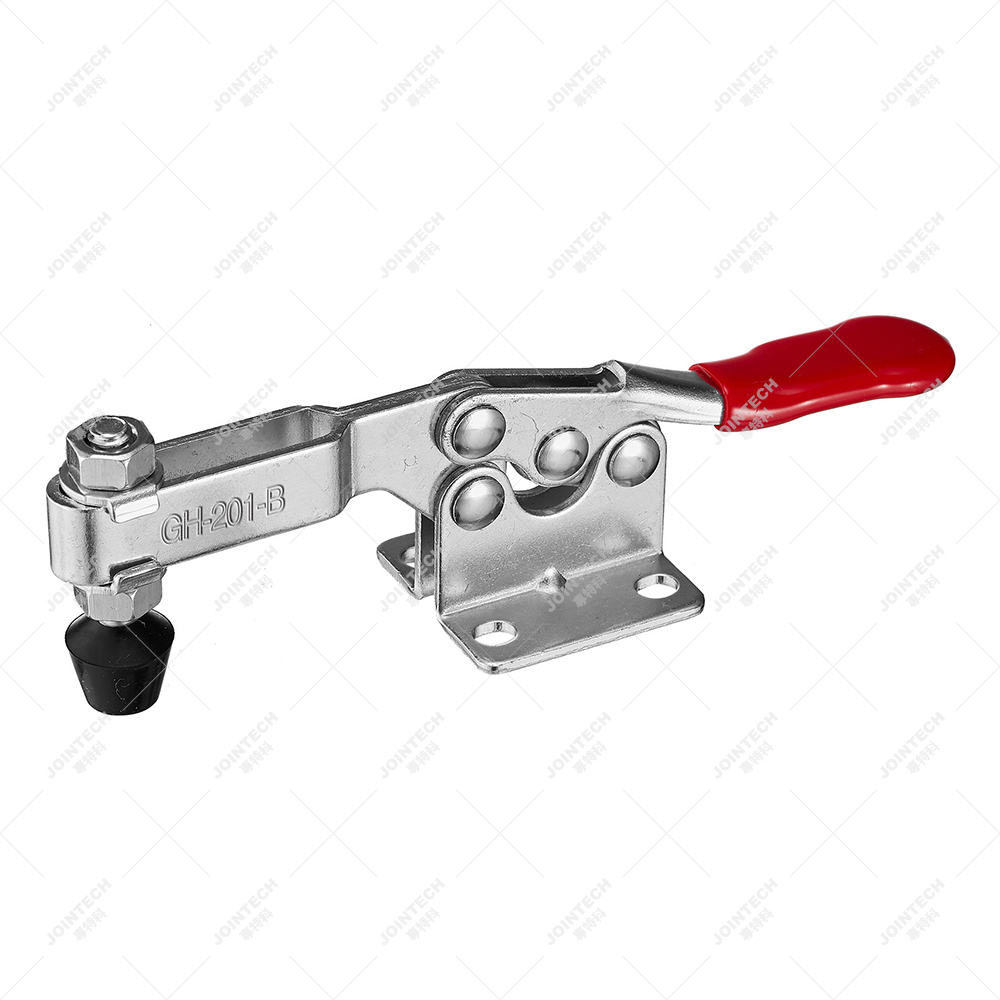 Zinc Plated Manual Hold Down Horizontal Toggle Clamp
