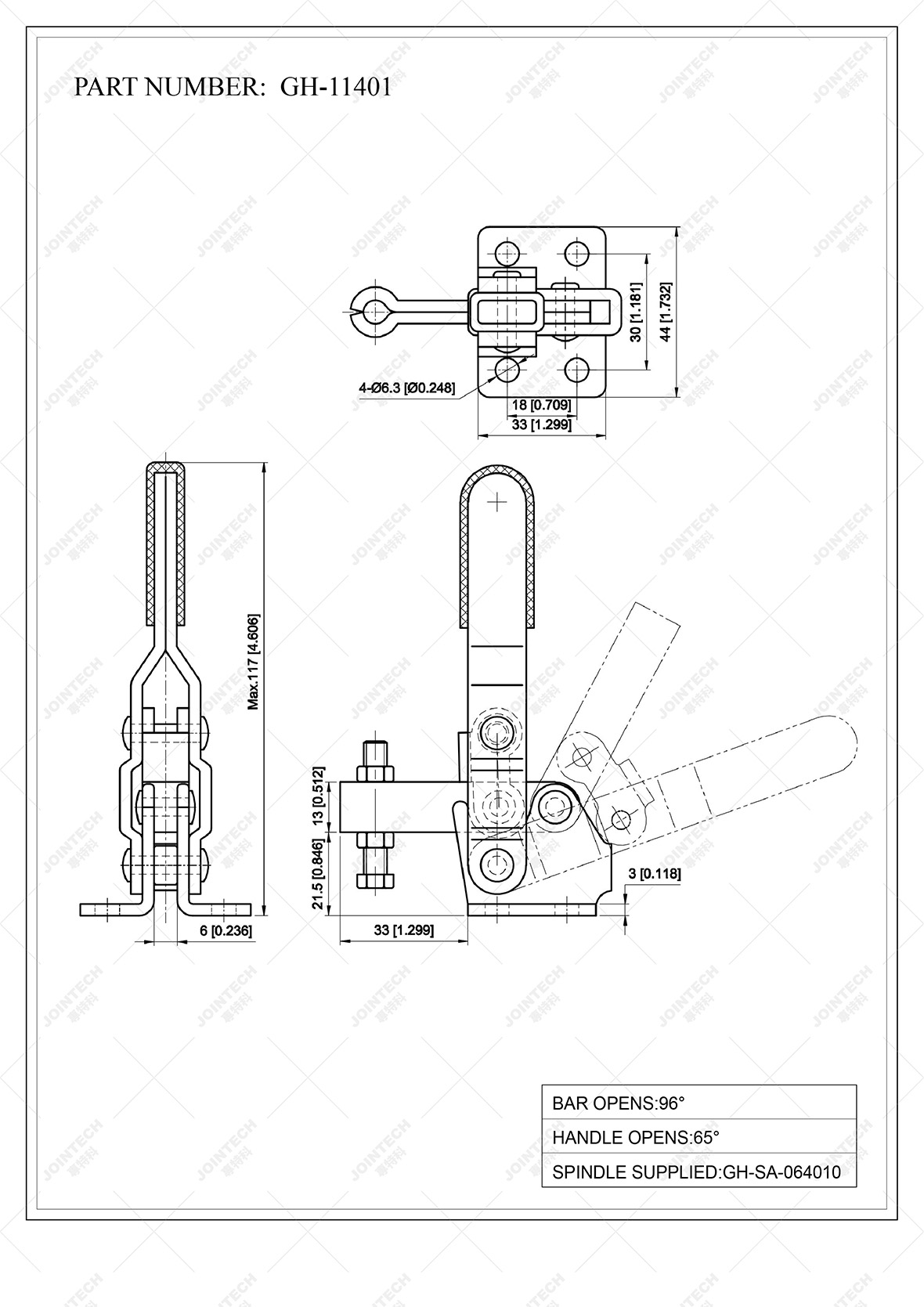 Quick Release Small Holding Capacity Vertical Toggle Clamp Buy