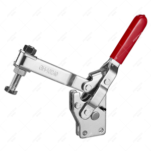 Heavy Duty Straight Base Mounted Vertical Toggle Clamp