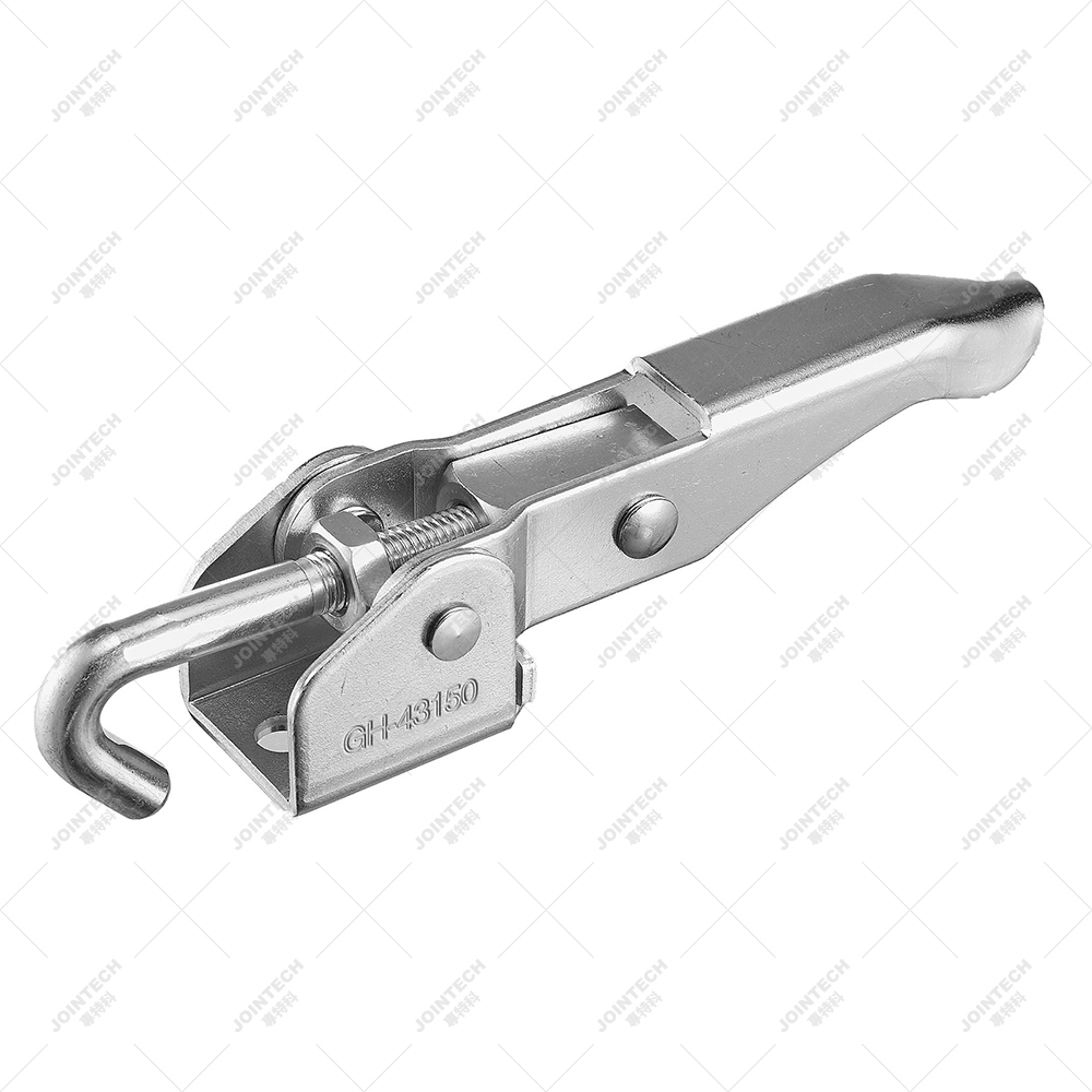 Zink Coating Anti-rust J-hook Latch Action Toggle Clamp
