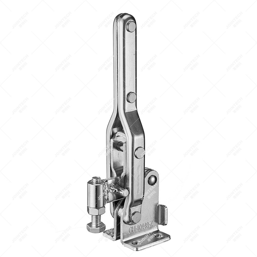 Galvanised Carbon Steel Vertical Toggle Clamp Use For Testing Jigs