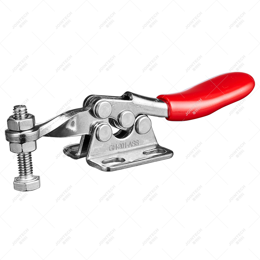 Stainless Steel Handle Hold Down Horizontal Toggle Clamp