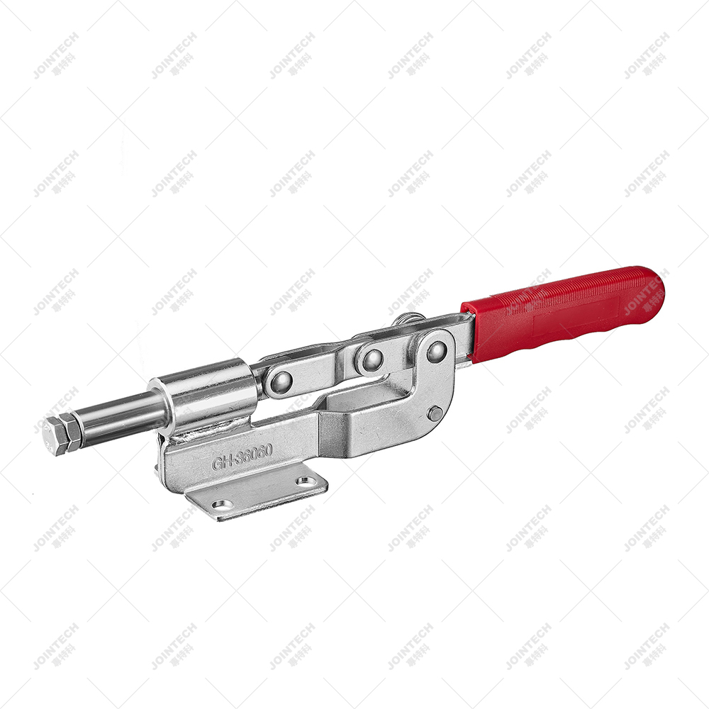 Straight Line Action Flange Base Push-Pull Toggle Clamp